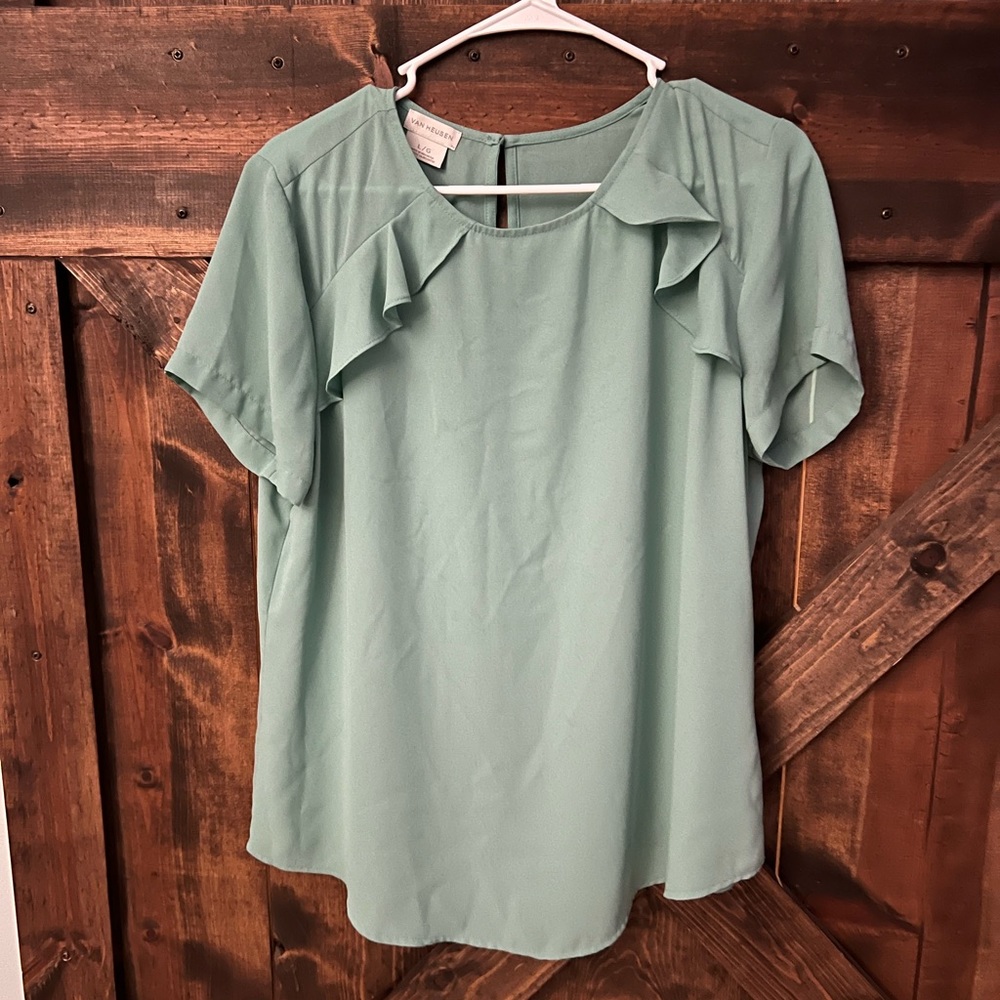 Mint Green VAN HEUSEN Blouse